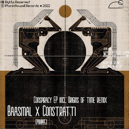 Baasmal, Constratti - Conspiracy EP (incl. Origins Of Time Remix) [PNH095]